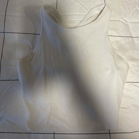 Athleta Conscious Crop White Small - Picture 4 of 7